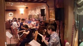 フレンチレストランでクラシック