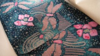 納戸色の有松絞り浴衣