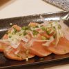 サーモンのカルパッチョ