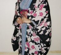 実家へのお年始あいさつ着物