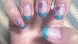 ジェルネイル カラーフレンチ